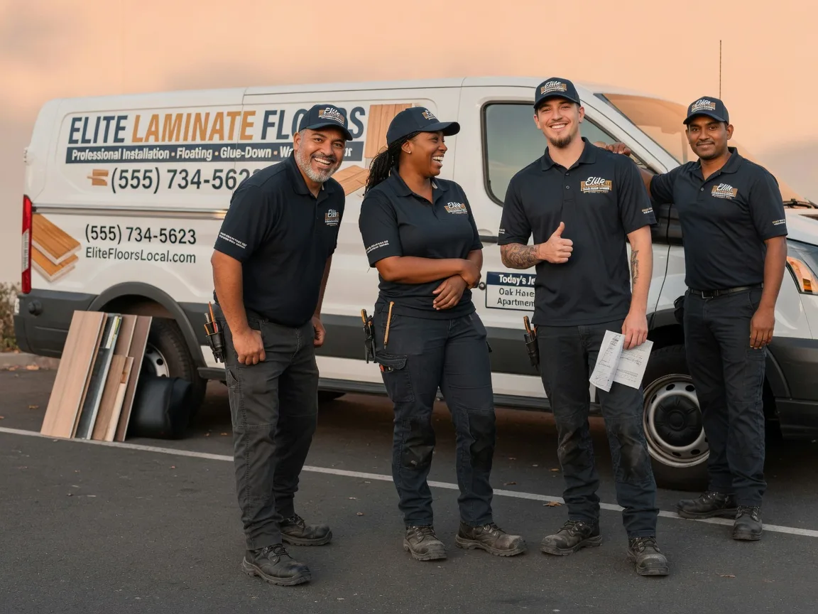 Laminate flooring installation company in Thompson, ND